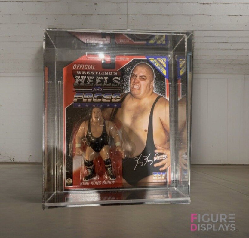 Premium ZST Wrestling Heels and Faces Acrylic Display Case zombie sailor Moc Figures