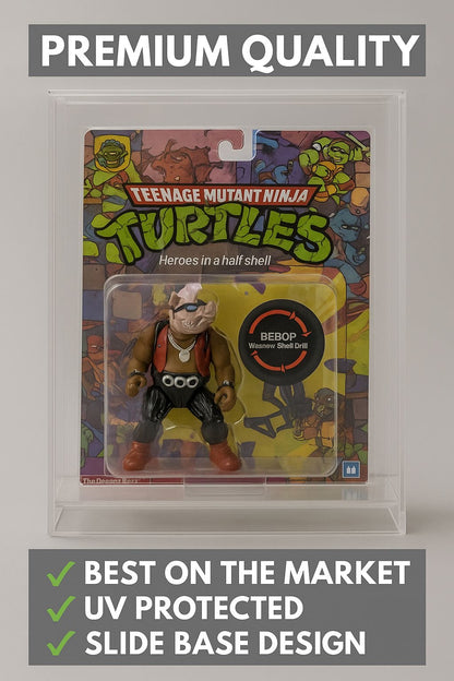 Premium TMNT Acrylic 6 inch Display Case Teenage Mutant Ninja Turtles