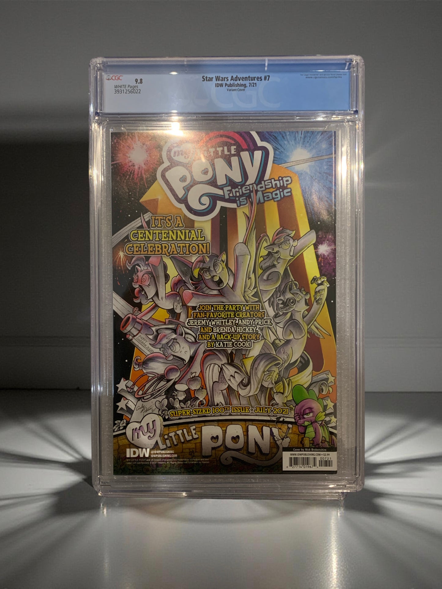 CGC Graded Star Wars Comic 9.8 #7