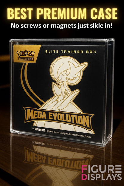 Premium Pokémon ETB Acrylic Display Case