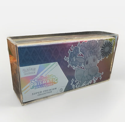 Pokemon Prismatic Evolution Premium Acrylic Display Case