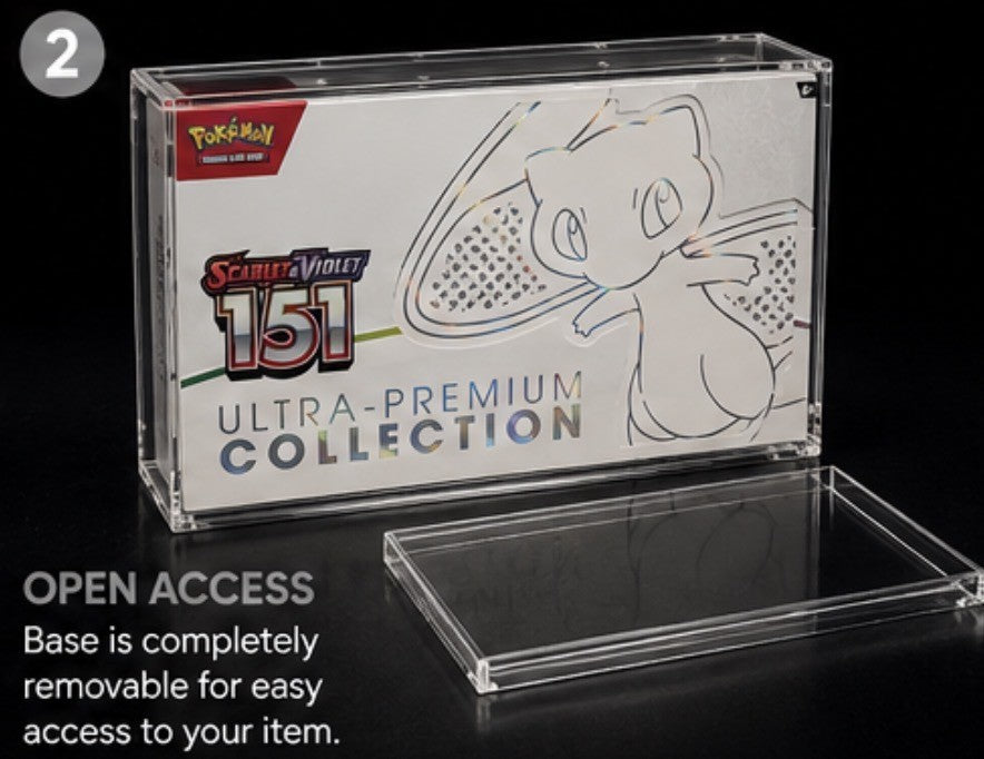 Pokémon Ultra Premium151 Acrylic Display Case