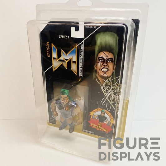 Blister WWF Chella Wrestling Figure Display Case Figures