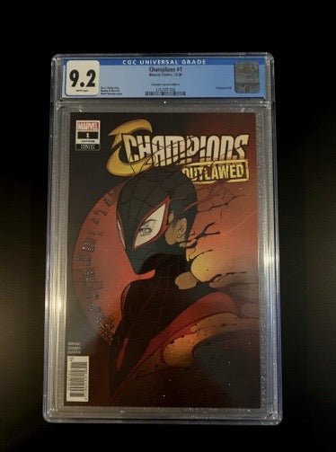 CGC Graded Champions Outlawed 9.2 2020