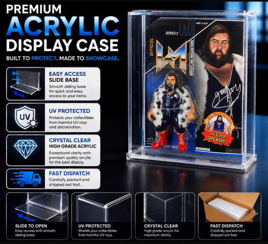 Premium Chella Epic Toys Wrestling Acrylic Display Case