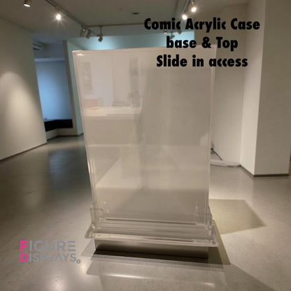 Comic Acrylic Display Gaming Case Base and top section.