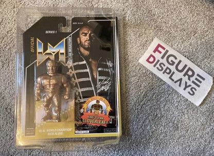 WWF Hasbro Wrestling Figure Blister Display Case Figures