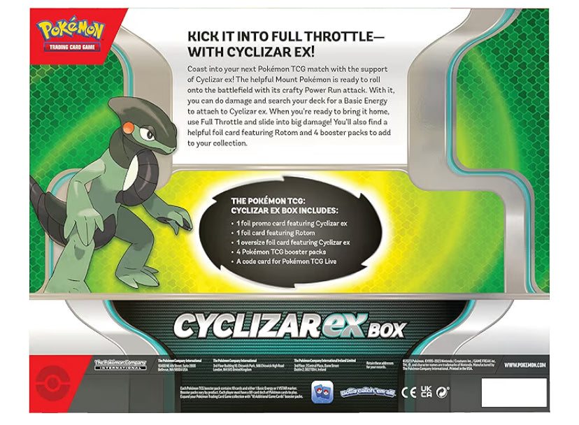 Pokémon TCG: Cyclizar EX Box