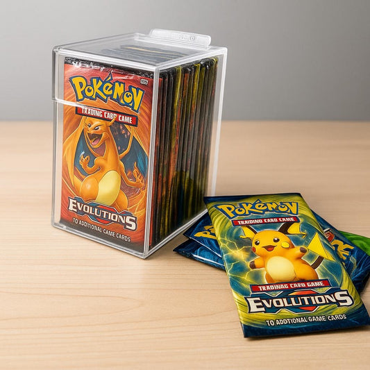 Premium Pokémon Acrylic Pack Display Holder Case