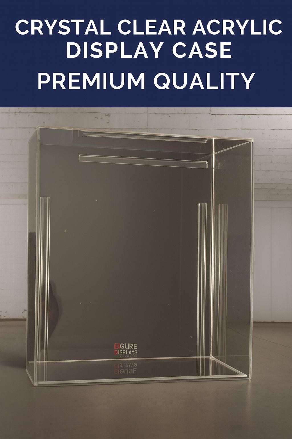 Premium Acrylic Mattel Wwe Retro Action Figure Display Case