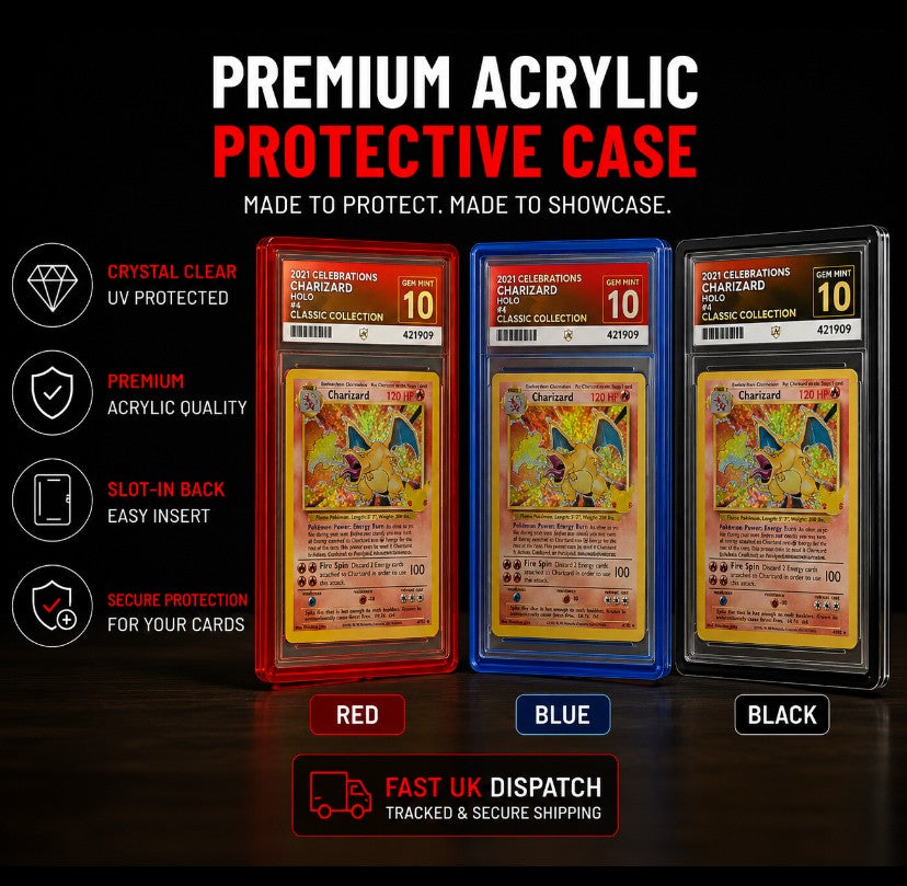 Pokemon Bumper Frame Clear Hard Protecter