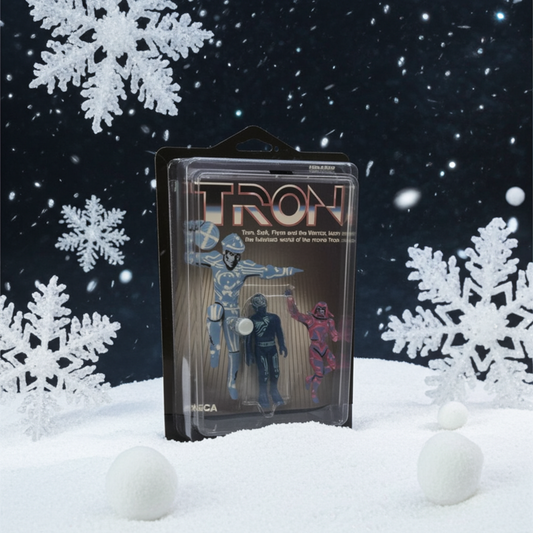 Blister Display Case for Tron Necca Carded Figures 3.75