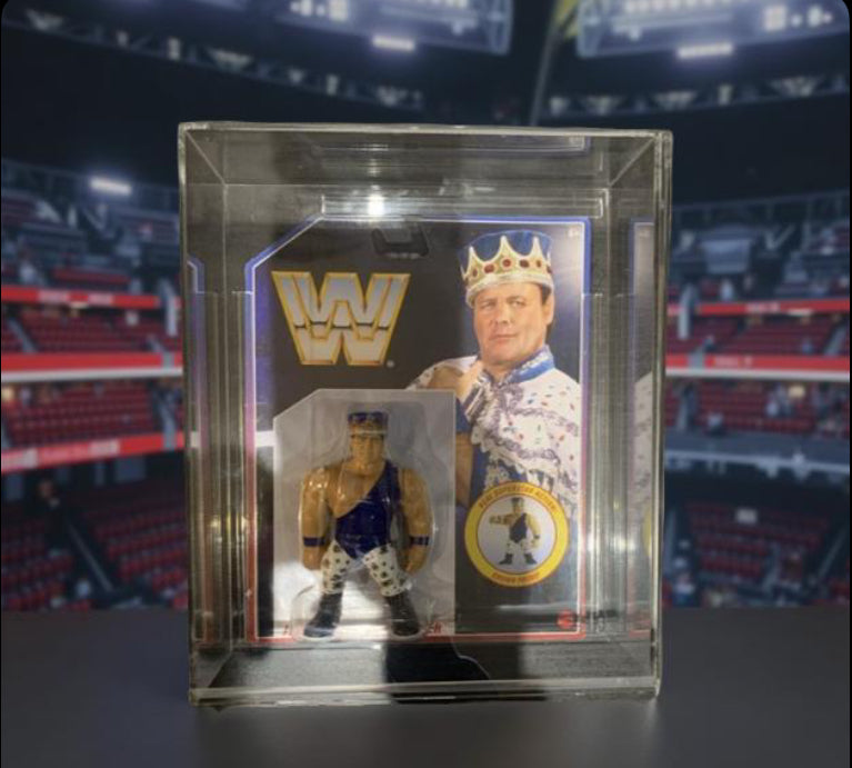 Premium Acrylic Mattel Wwe Retro Action Figure Display Case