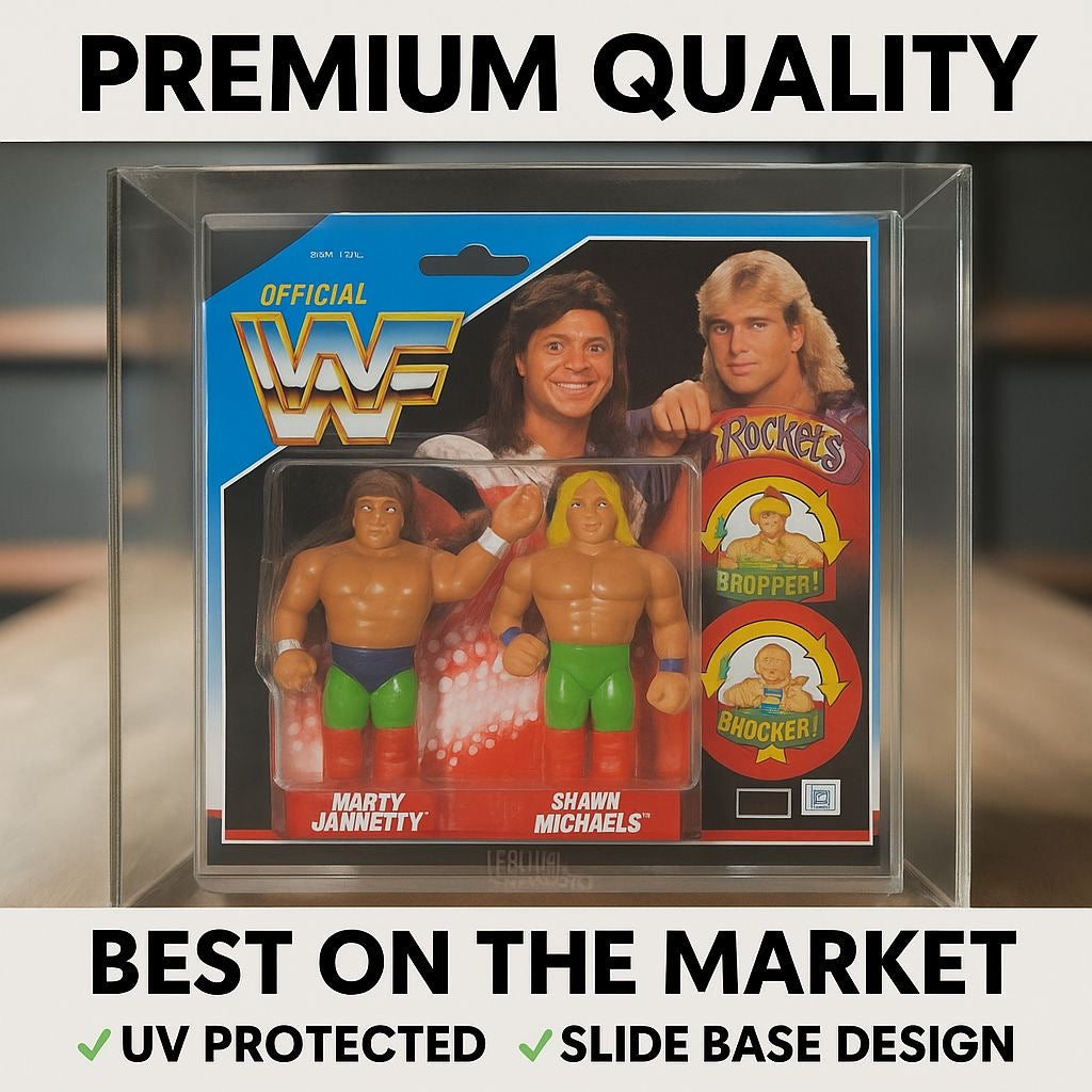 WWF Tag Team Acrylic Display Case