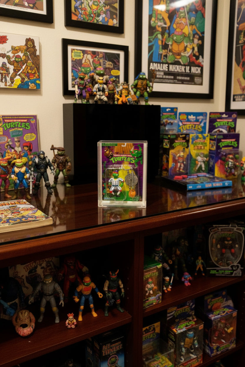 Premium TMNT Acrylic 6 inch Display Case Teenage Mutant Ninja Turtles
