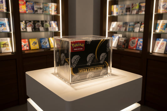 Premium Acrylic pokémon Booster Box Display Case TCG