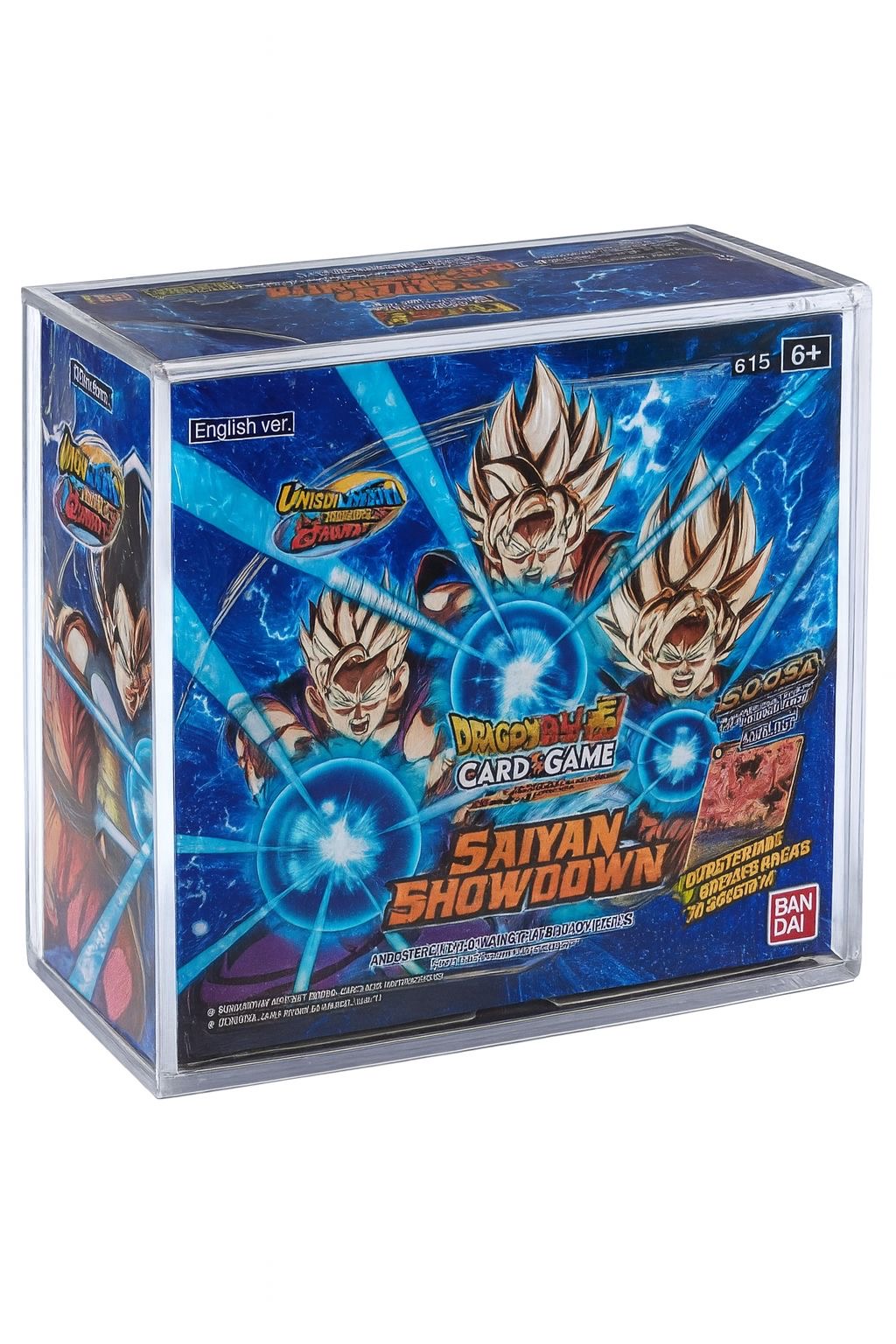 Premium Acrylic Dragon Ball Display Case Booster Box