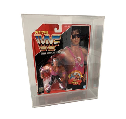 Wwf Hasbro Acrylic Action Figure Cases Moc