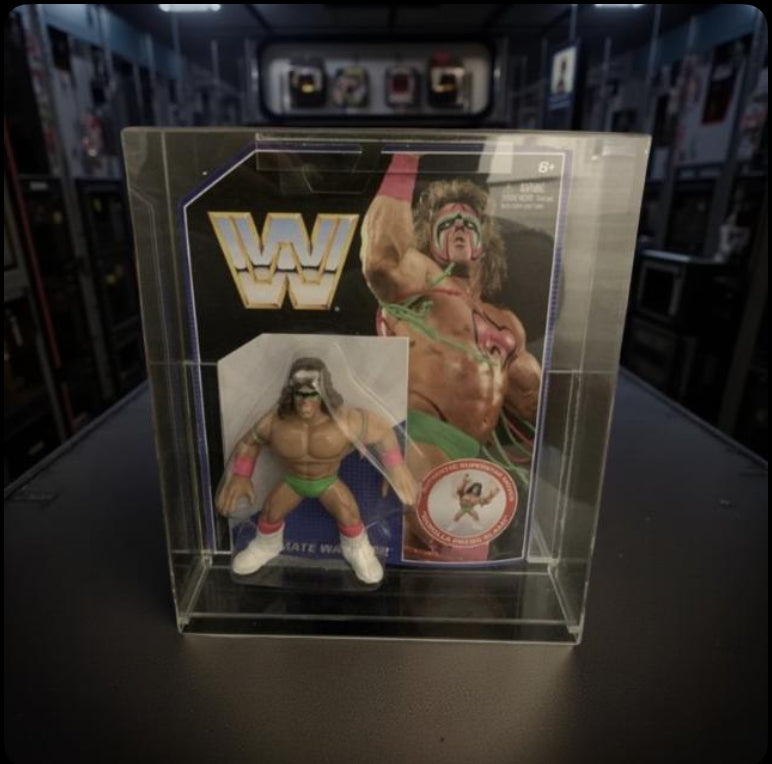Premium Acrylic Mattel Wwe Retro Action Figure Display Case
