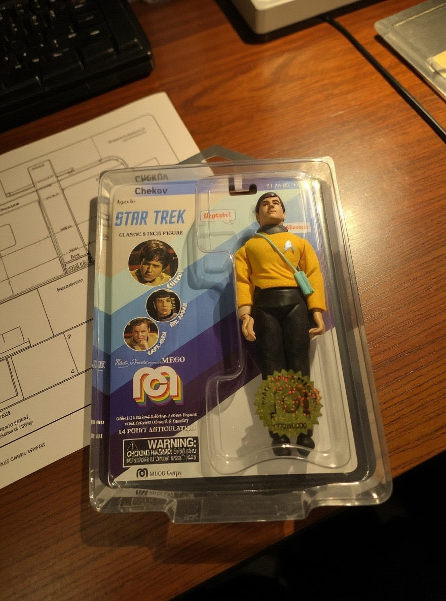 Star Trek Mego Buster Display Case