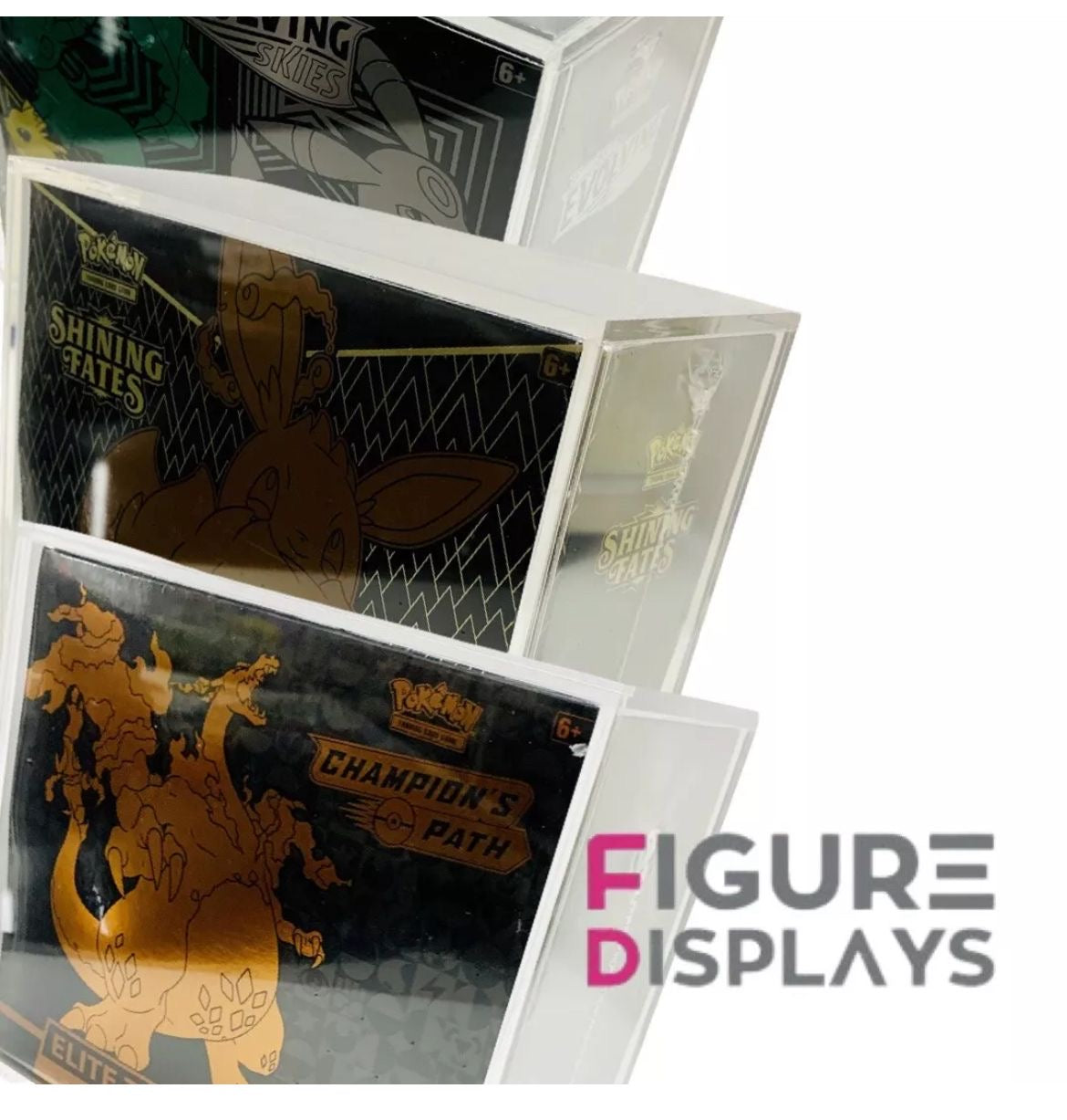 Premium Pokémon ETB Acrylic Display Case