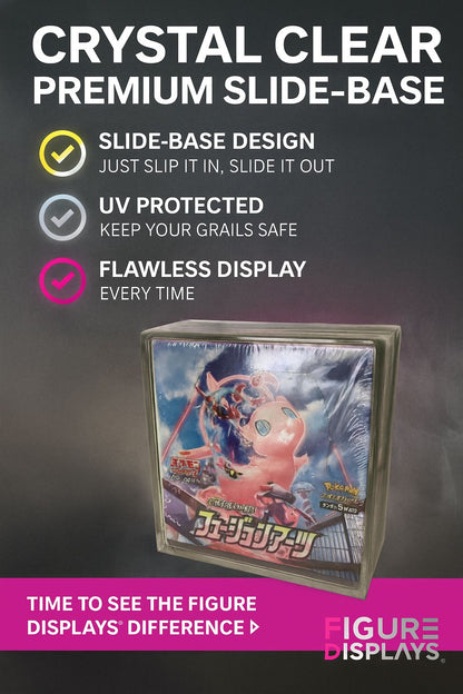 Premium Pokémon Booster Box Acrylic Display Case
