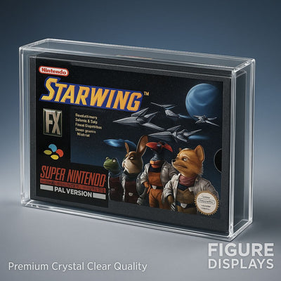 Premium SNES Gaming Acrylic Display Case Super Nintendo (N64)