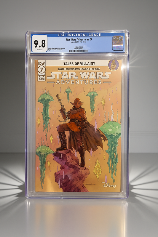 CGC Graded Star Wars Comic 9.8 #7