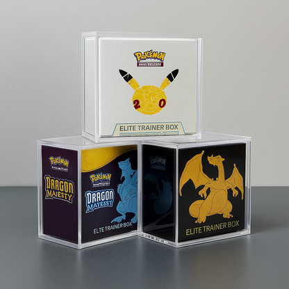 Premium Pokémon ETB Acrylic Display Case
