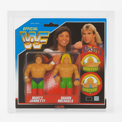 WWF Tag Team Acrylic Display Case