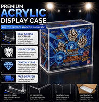 Premium Acrylic Dragon Ball Display Case Booster Box