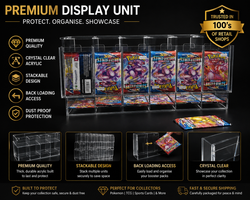 Premium Pokémon Acrylic Display Mega Unit